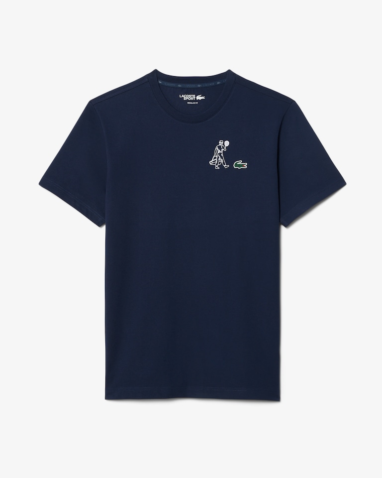 Camiseta de Tênis Ultra Dry Estampada