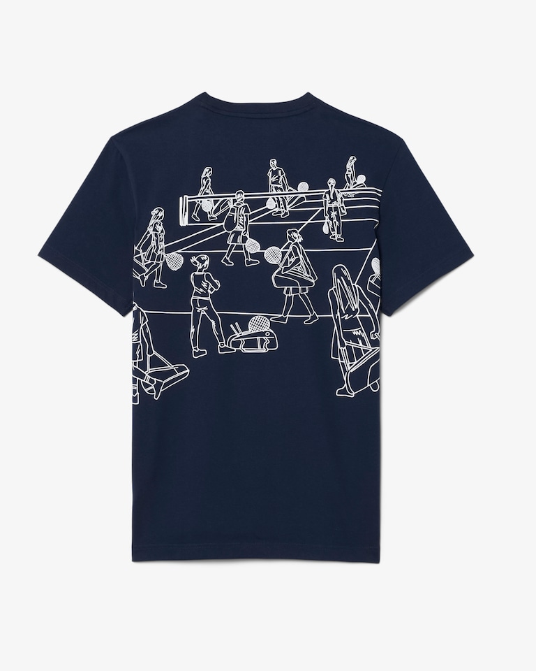 Camiseta de Tênis Ultra Dry Estampada
