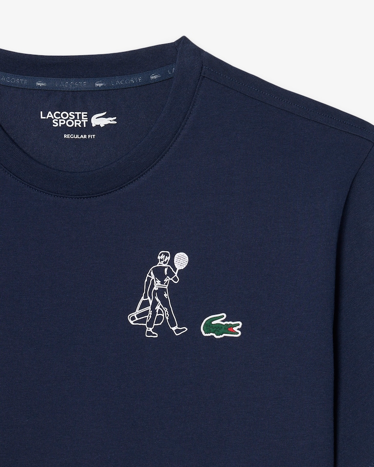 Camiseta de Tênis Ultra Dry Estampada