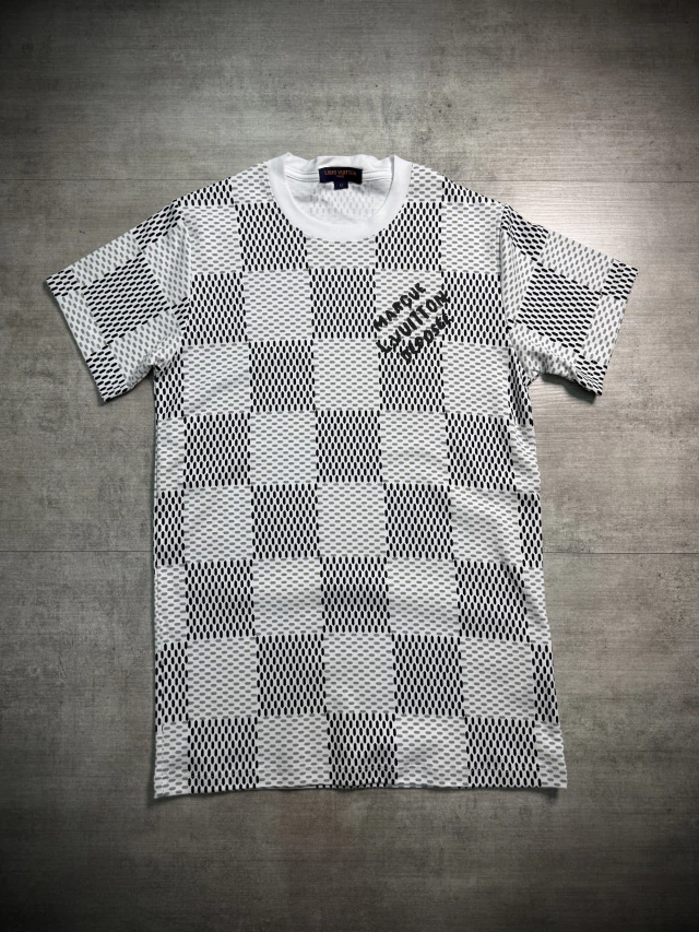 Camiseta Louis Vuitton Damier Jacquard