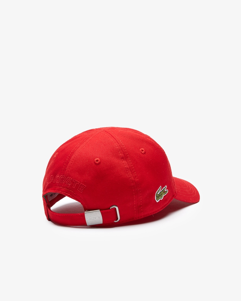 BONÉ LACOSTE VERMELHO