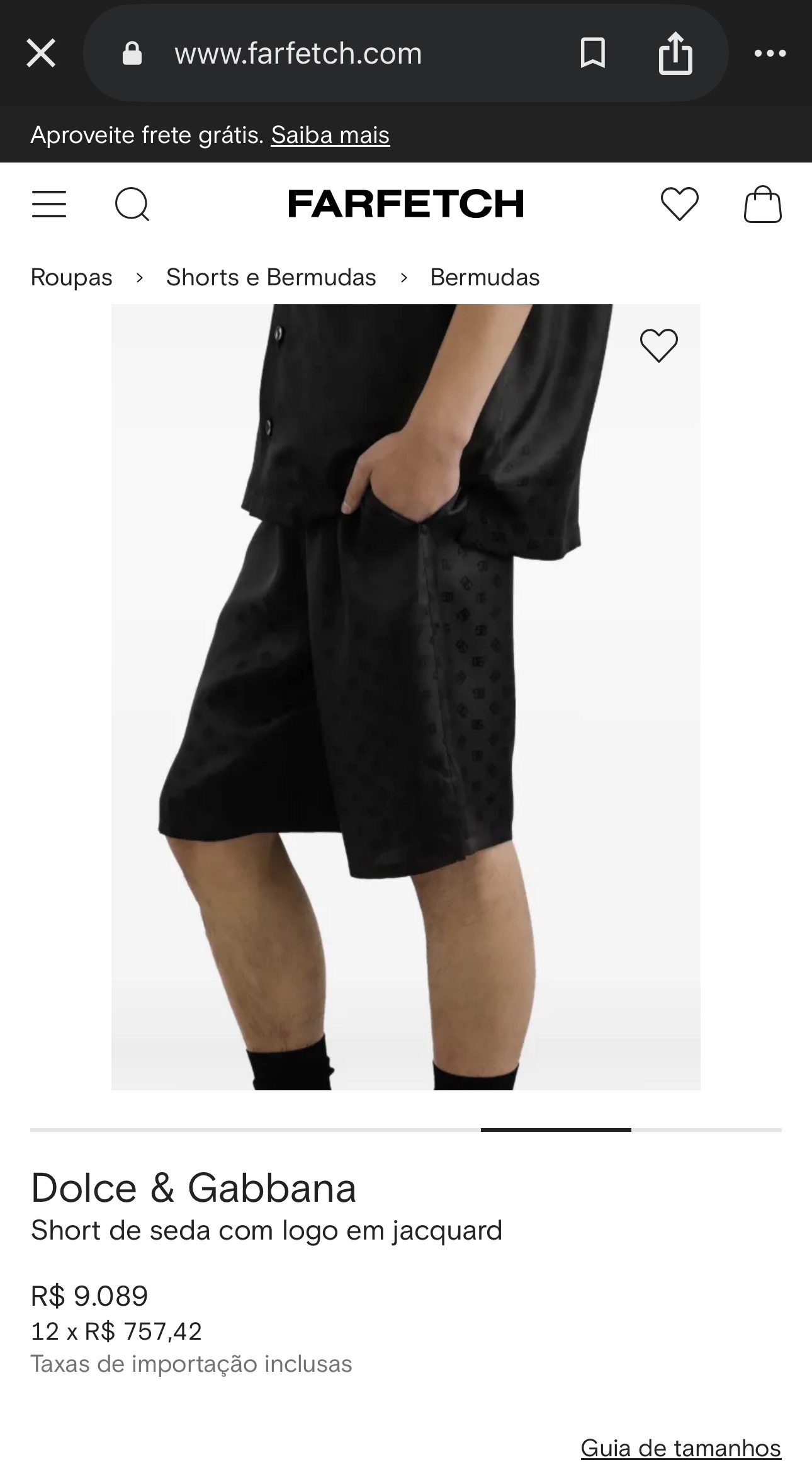 LOUIS VUITTON Conjunto em seda com logo em jacquard