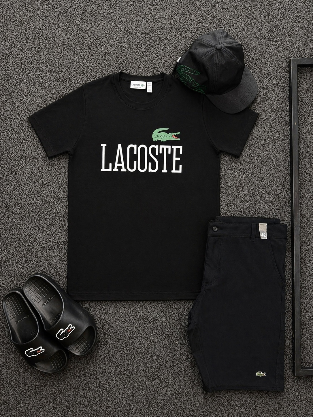 Conjunto Lacoste - Valor sem chinelo