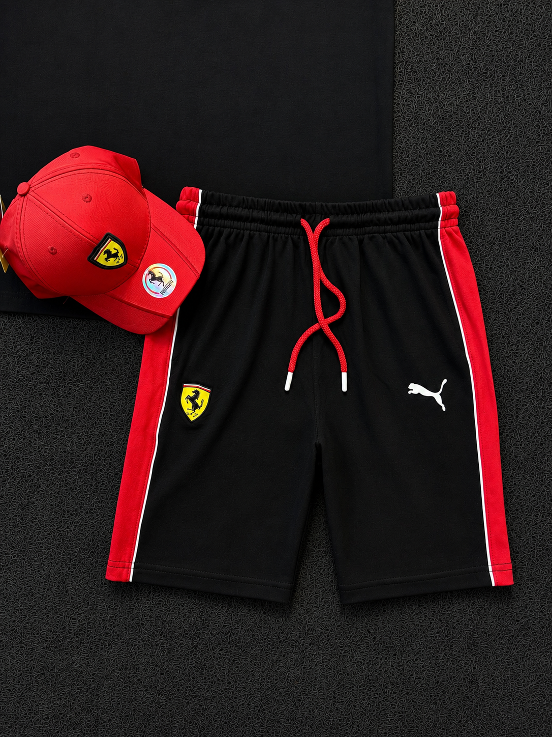 CONJUNTO FERRARI MOLETOM 🔥