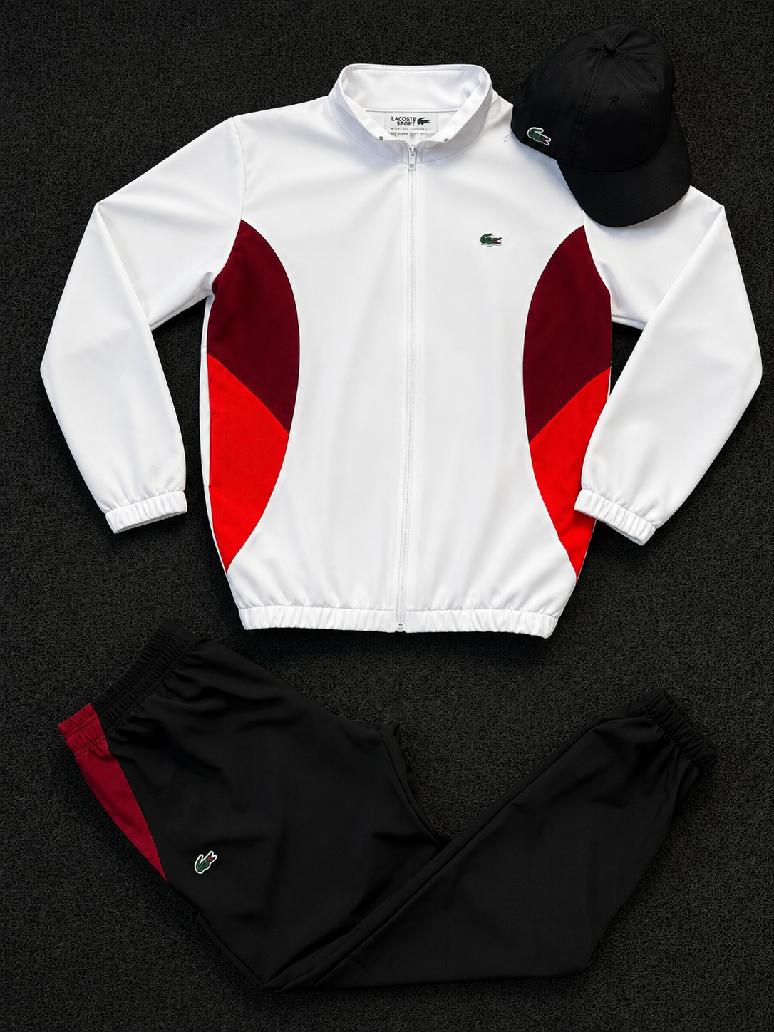CONJUNTO LACOSTE CORTA VENTO 🐊🔥