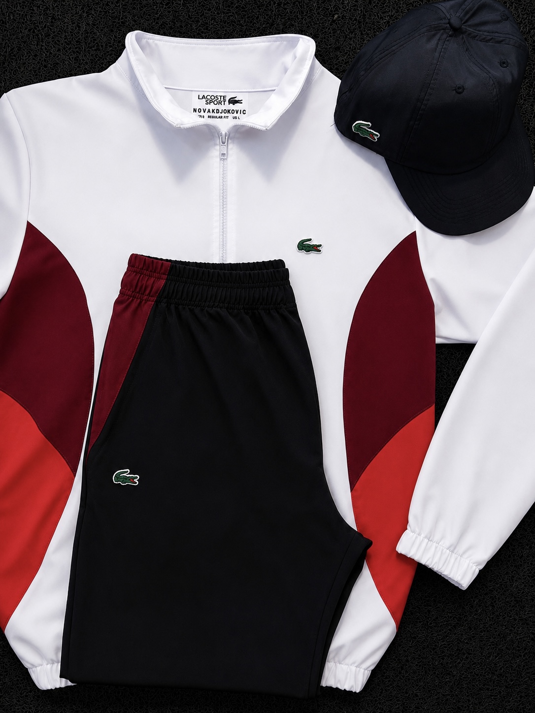 CONJUNTO LACOSTE CORTA VENTO 🐊🔥