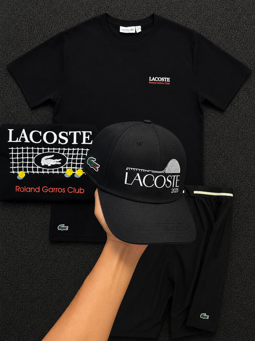 BLUSA LACOSTE 2026 MODELO ROLAND GARROS CLUB  🐊