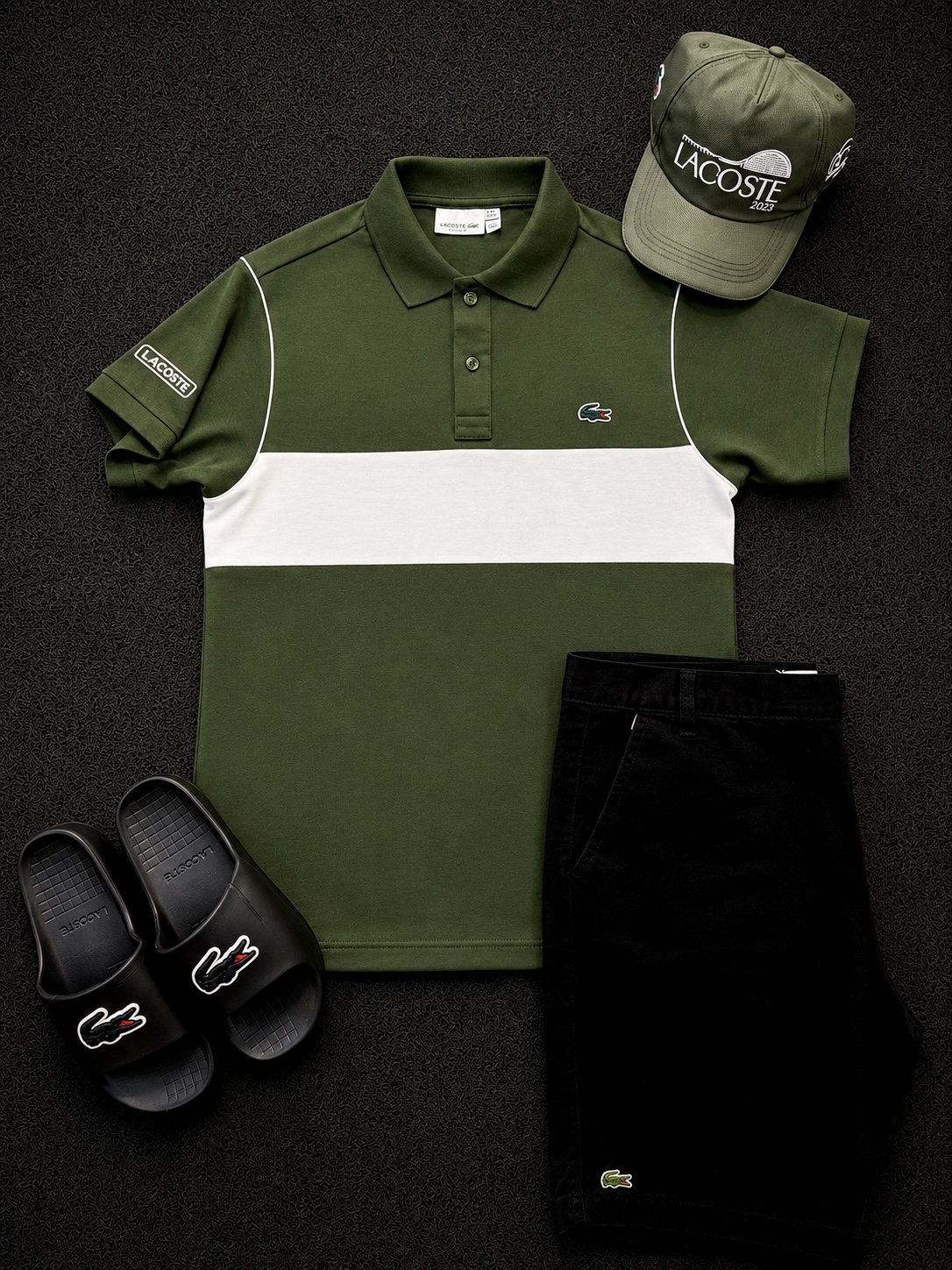 POLOS LACOSTE MODELOS BASICOS 🐊