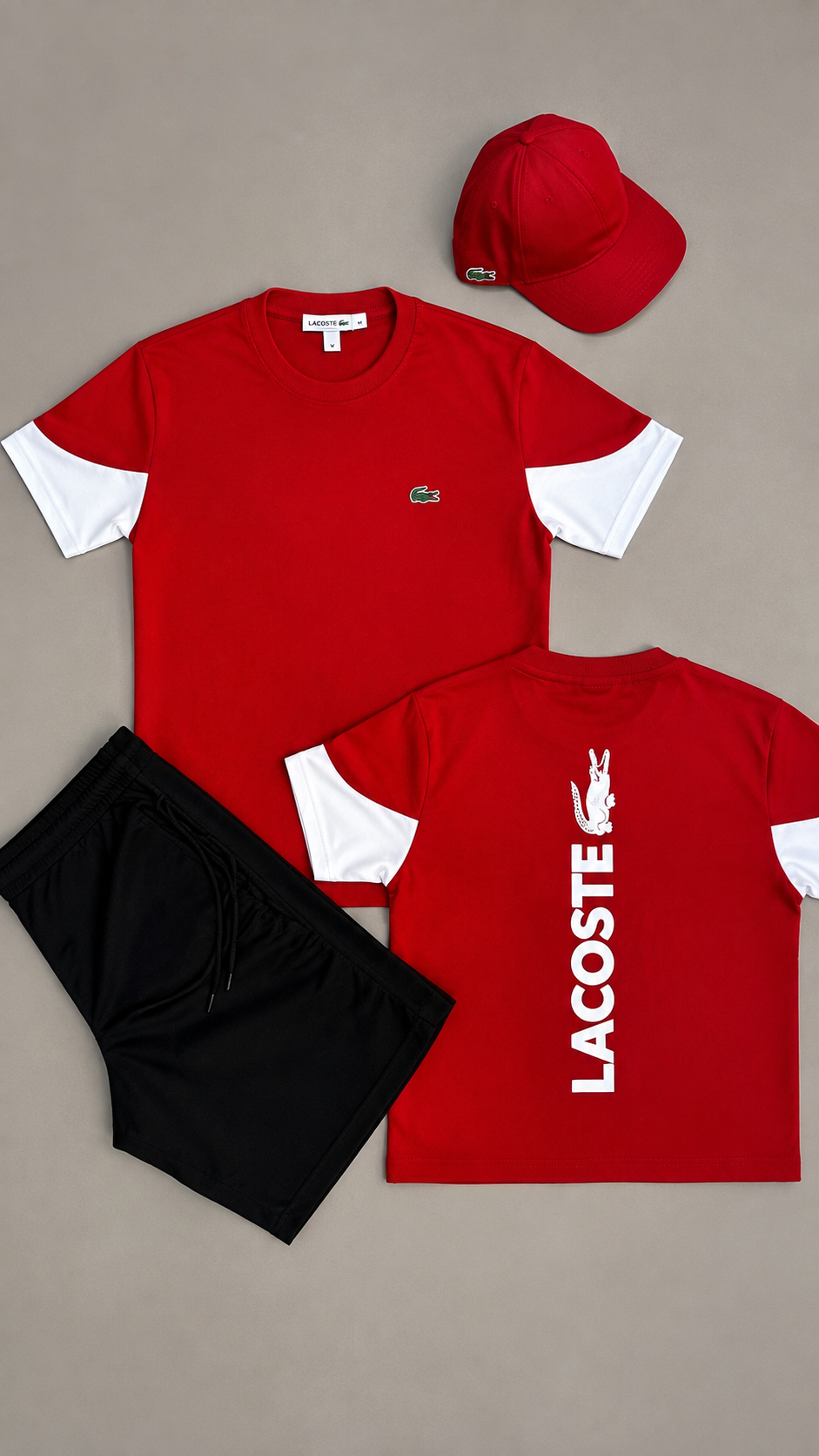 CONJUNTO CAMISA FRENTE E COSTA