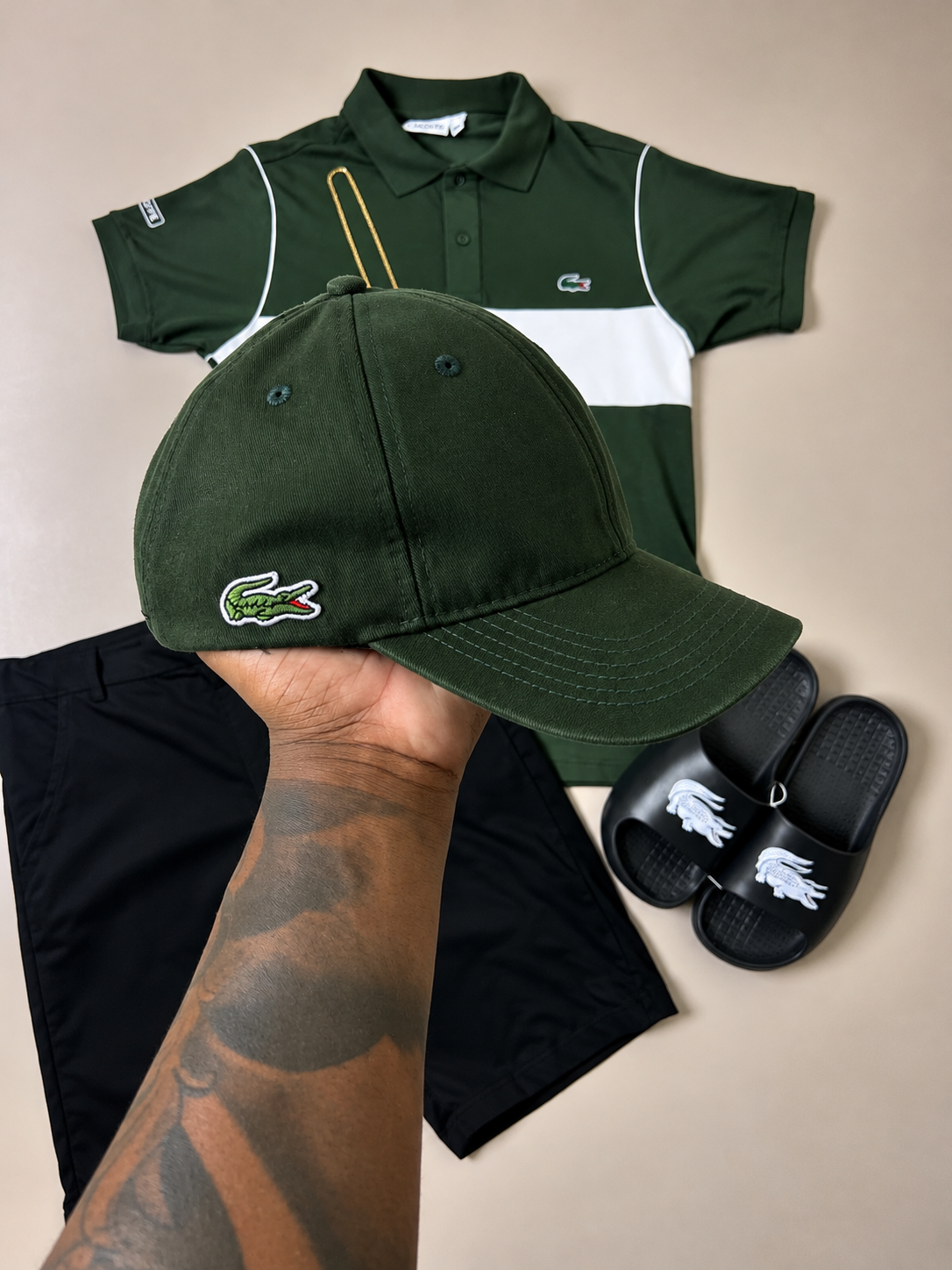 CONJUNTO POLO LACOSTE