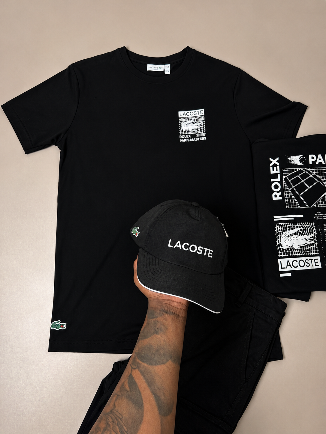 COLEÇÃO CAMISA LACOSTE ROLEX PARIS